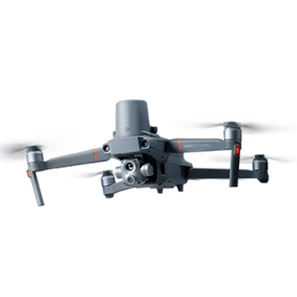 DJI Mavic 2 Enterprise Advanced dron isolated